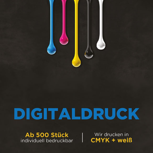 Digitaldruck ab 500 Stück