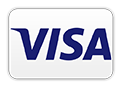 Wir akzeptieren Zahlungen per VISA