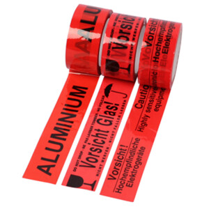 PVC Packing Tape, with Overprint