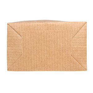 Bleached Kraft Paper Block Bottom Bag 250g  - 80+50x250mm