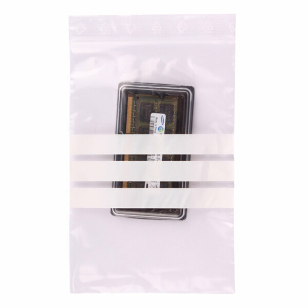 LDPE Ziplock bag with stamp box 150x180mm 50µ