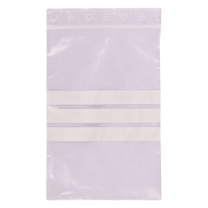 LDPE Ziplock bag with stamp box 160x220mm 90µ