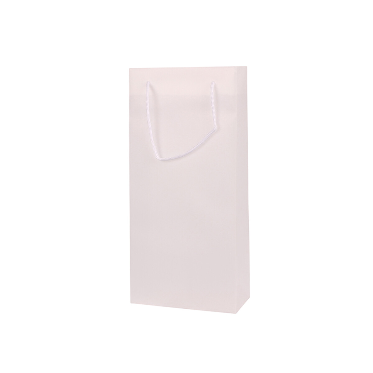 Bottle bags, matte transparent 2 Bottles 170+85x360mm