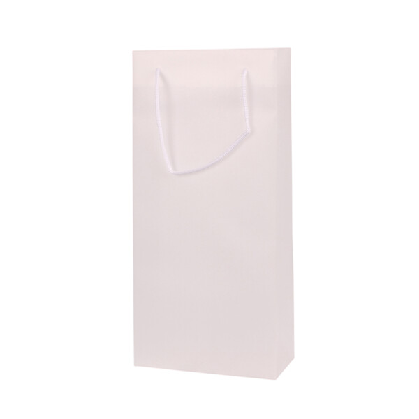 Bottle bags, matte transparent 2 Bottles 170+85x360mm
