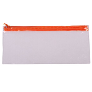 PVC Zipper bag 120x340mm 200my