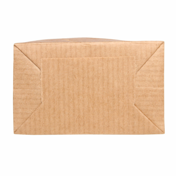 Bleached Kraft Paper Block Bottom Bag