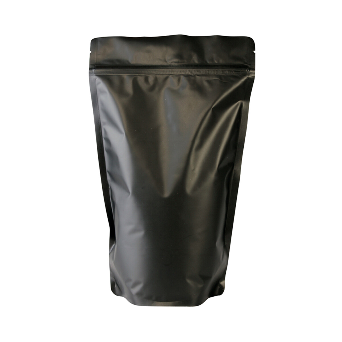 Sachet à fond plat - noir mat 180x290+90mm - 1000ml