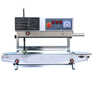 Continuous heat sealer - horizontal/vertical applicable