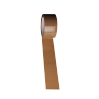 PP Klebeband Acrylat leise 50mm/ 66m braun - 