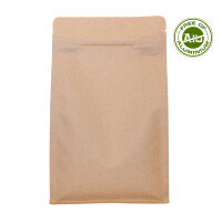 Flachbodenbeutel - Kraftpapier mit Druck gallery