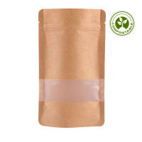 Doypack - Standbodenbeutel Kraft mit Sic gallery