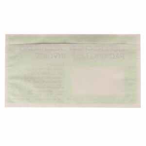 Delivery Note Pocket - 100% Paper - DIN Size - light green