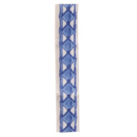 Paper U-Clips in blue/white, 33 mm
