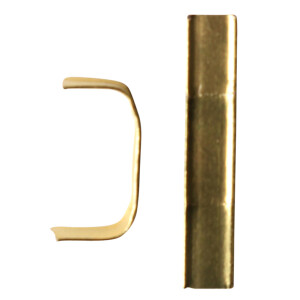 Paper U-Clips in Gold, 40 mm