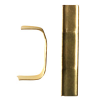 U-clips til papir - 40 mm - guld