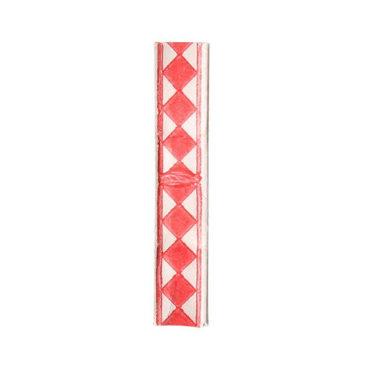 Clips en U en papier - 40 mm - rouge/blanc