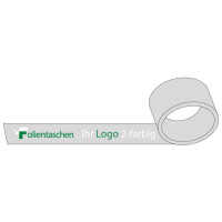 PP Silent Use Packing tape transparent 2 colo