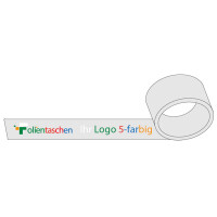 PP Klebeband laut abrollend - 5-farbig - tran