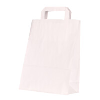 Papiertragetasche mit Flachhenkel - glat gallery